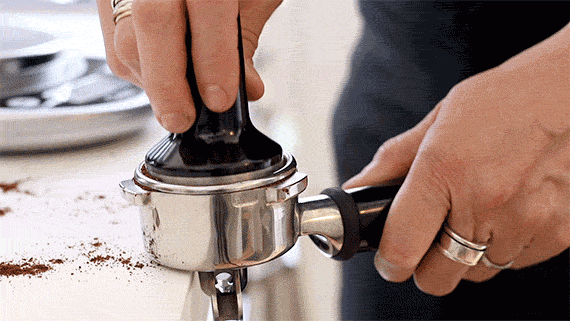 تمپ کردن قهوه