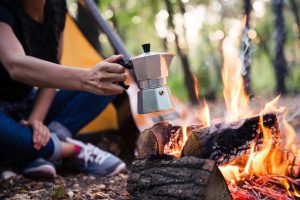 Make Coffee While Camping