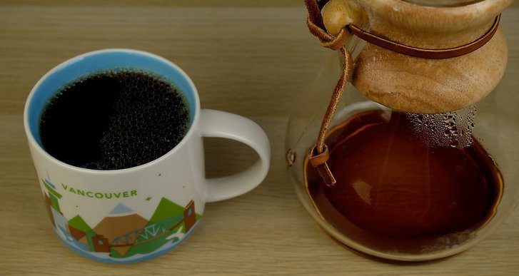 طر تهیه قهوه با کمکس مرحله ششم